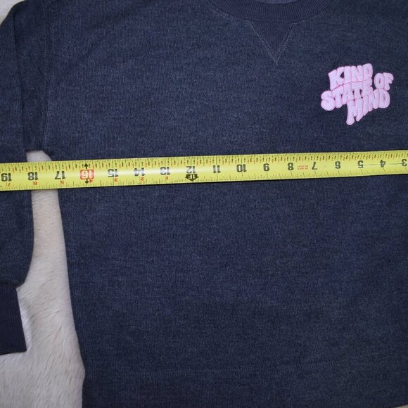 Old Navy Girls Gray Sweatshirt Size 8 - Picture 6 of 7